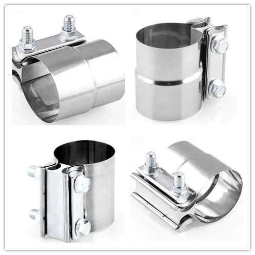 304 Bright Stainless Steel 0.02" Thick Lap Joint Clamp