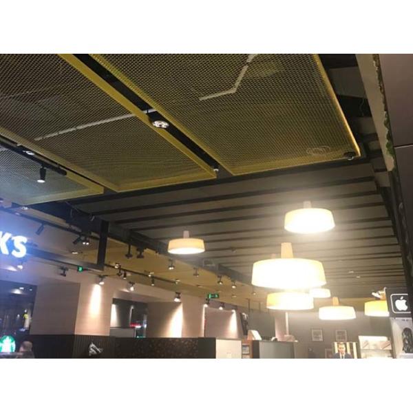 Expanded Metal Ceiling Fireproof Heat Insulation Noise Absorption For Building Interior Top Decoration