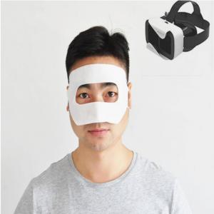 China Universal  vr virtual face mask face cloth  wholesale soft VR BOX protective eye mask with ear rope wholesale