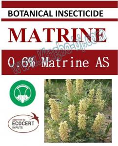 China 0.6% Matrine AS, biopesticide, organic insecticide, botanic, natural on sale
