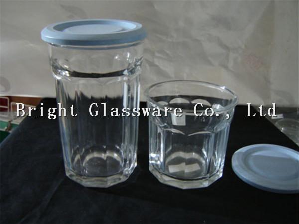 Quality cheap glass wine glasses with plastic lid beer mug for wholesale for sale