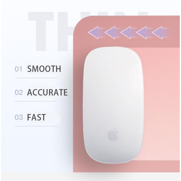 Lightweight PU Leather Mouse Pad Large Promotional Gift Computer Accessories