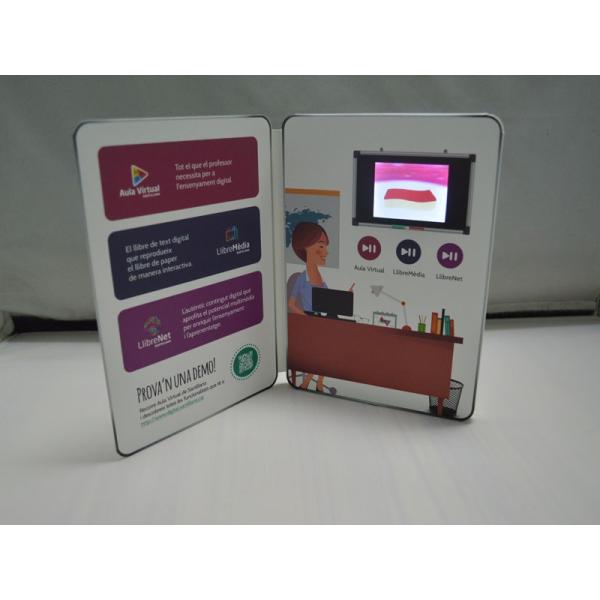 Lcd Greeting Wedding Invitation Video Card In Print Card 128-4g Memory