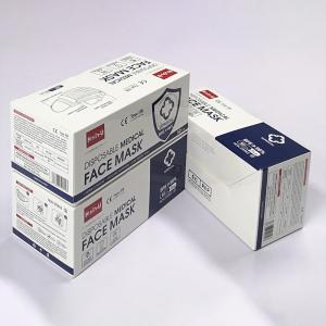 China CE Approved Disposable 3 Layer Mask EN14683 2019 Type II on sale
