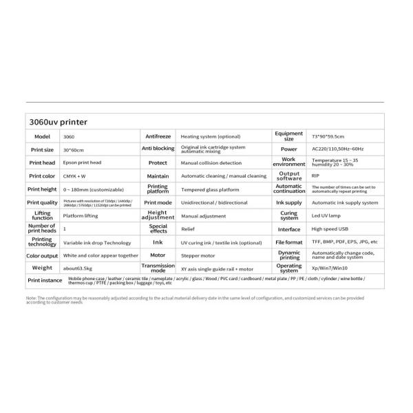 UV Ink Andemes High Speed 2 XP600 Print Head Uv Dtf Film Printer 3 In 1 A3 30cm Uv Dtf Sticker