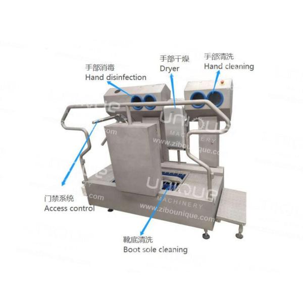 31KG Industrial Automatic Boots Cleaning Washing Access Control Machine for Food Workshop