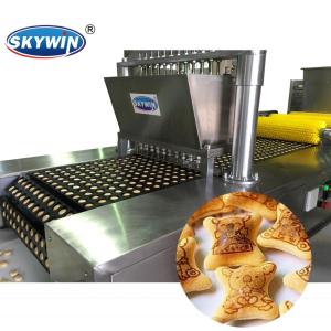 China Hot Sales Biscuit Making Machine Chocolate Injection Cream Filled Snack Food Machinery wholesale