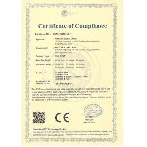 Fireflier Lighting Limited Certifications