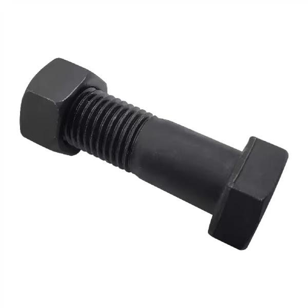 High Strength 12.9 Grade Hitachi Excavator Track Shoe Bolts Durable Alloy Steel Compatible With ZX200 ZX250 ZX350 Heavy Duty Replacement Parts For