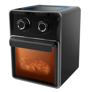 China Black 11L Hot Air Fryer Oven , Digital Air Fryer Oven With Big LCD Digital Touchscreen on sale