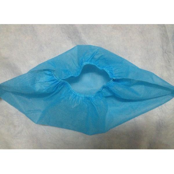 Quality Elastic Band Non Woven Disposable Shoe Booties Latex - Free CE Certification for sale
