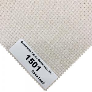 China 1500 PVC Fabric Roller Blinds Window Shade Material Sunscreen Fabric wholesale