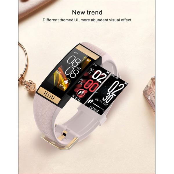 Newly designed ladies smart bracelet heart rate monitor smart wristband call reminder waterproof IP68 smart watch