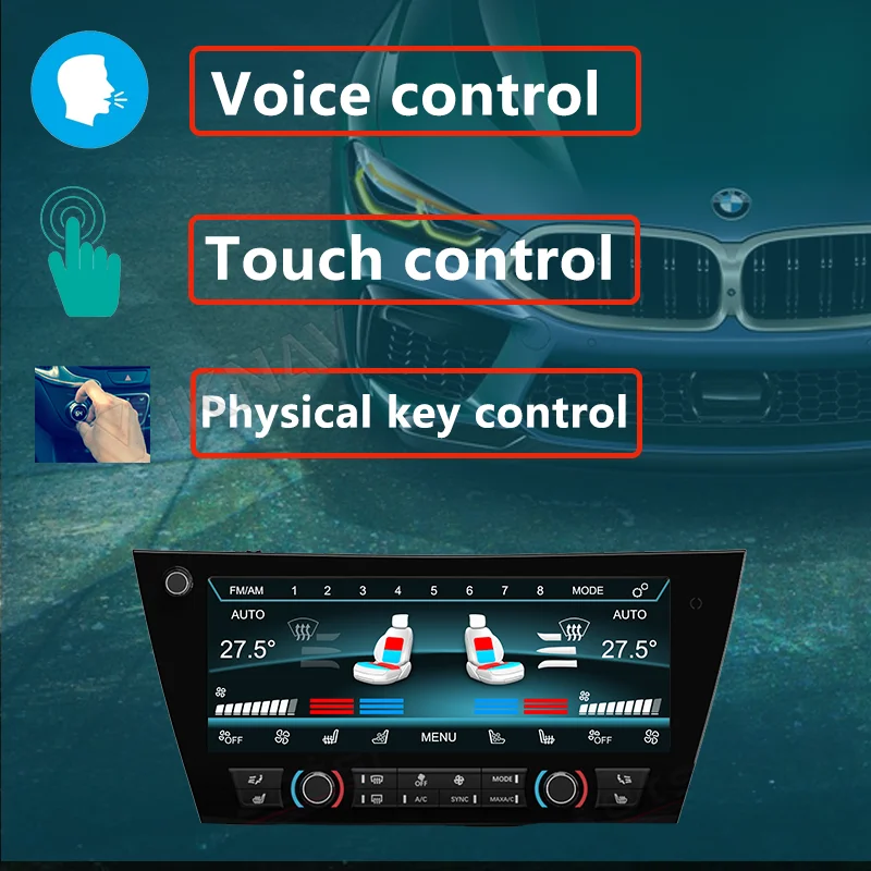 Car BMW AC Climate Control Unit X5 F15 X6 F16 2014-2019 Digital Dashboard
