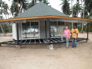 China New design Prefab Bali Bungalow , Overwater Bungalows For Seaside wholesale