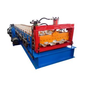 PLC Control System Floor Deck Roll Forming Machine For Construction Building