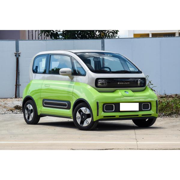 Battery Operated Electric Vehicle BAOJUN KIWI Mini Ev Car 3 Door 4 Seat Hatchback New Energy
