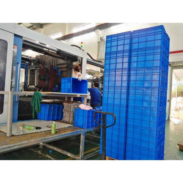 Euro Stacking Box Euro Standard Solid Plastic Container Crate Heavy Loading Stackable Collapsible Auto Industrial Parts Storage Solution