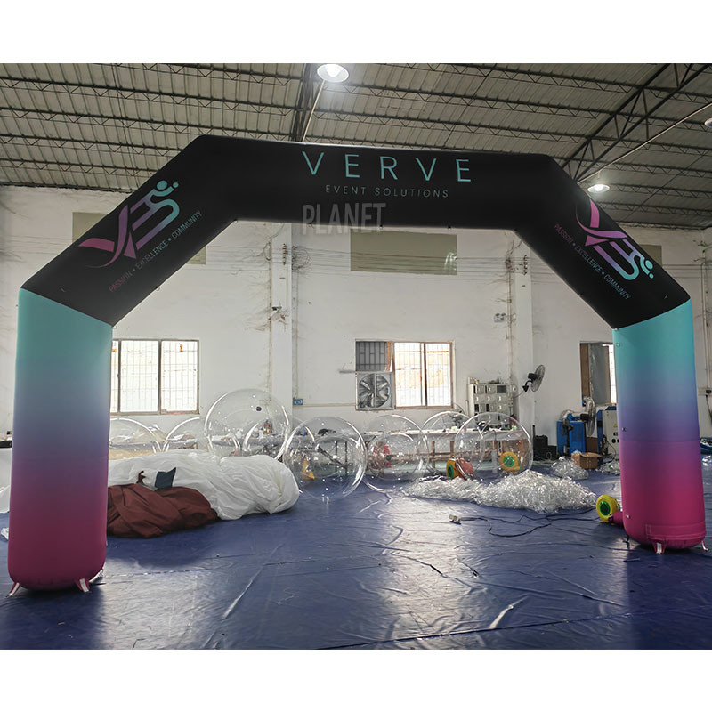 China Custom Sponsor Inflatable Balloon Arches Inflatable Archway Inflatable Target Arch Entrance For Event wholesale