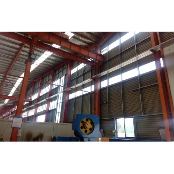Food Workshop Q355B Steel Frame Building Construction Prefabricated Steel Packing Warehouse