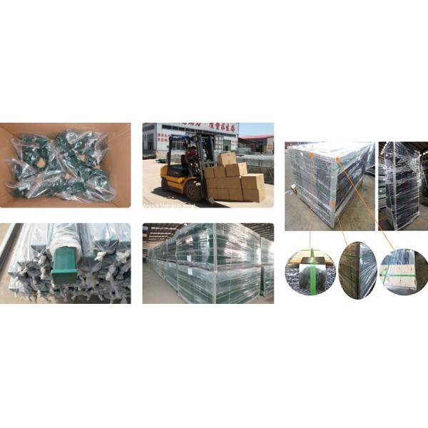 55x200mm 3d Curved Welded 4.0mm Triangle Fence Panel