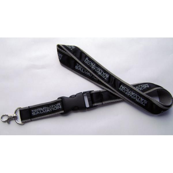 Attractive Cartoon Dye Sublimation Lanyards For Kids Hangings , Metal Hook