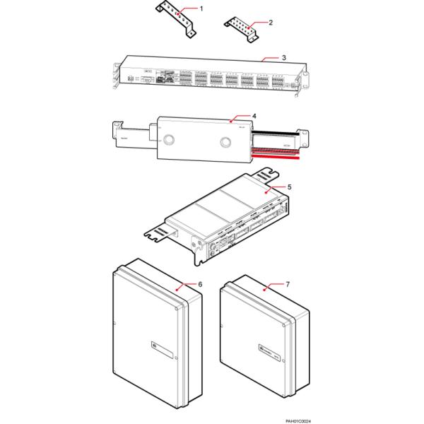 Assembling Component BCU01 WD2M1BCU Battery Connection Unit