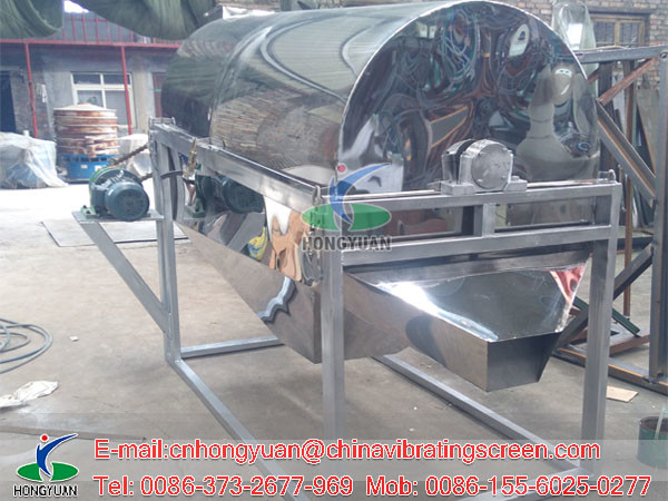 hongyuan stainless steel trommel screen design plans for sale