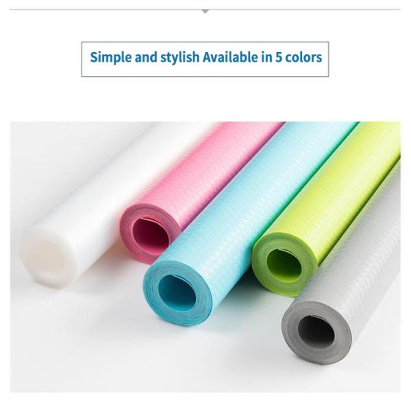 Contemporary Flat Dots Reusable Shelf Liner for Cabinet Mat and Drawer Anti-slip Design