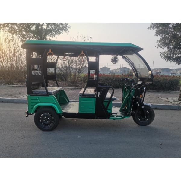 1000W Passenger Electric Cargo Tricycle / Three Wheel Electric Tricycle With Roof