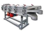 Liquid Materials Small Vibrating Screen , Linear Motion Vibrating Screener