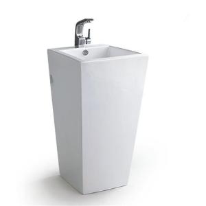 China Rectangular Freestanding Bathroom Sink Strong Intensity Outstanding Durability wholesale
