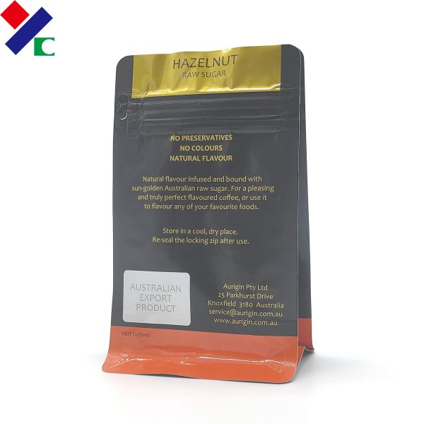 Aluminum Foil One Way Valve Coffee Packaging Bags 160 Microns