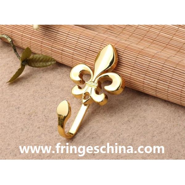 High quality classical customized metal curtain hooks for home decorations