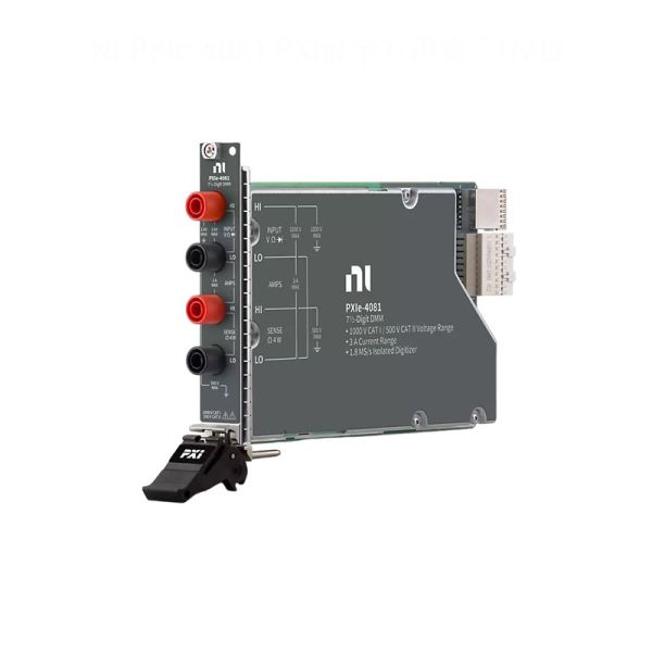 NI-PXIe-4081 PXI Digital Multimeter 1000V Electronic Test Instruments For Precision Testing