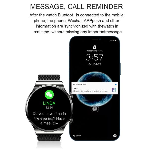 Original HUWEI WATCH GT 2 Pro Sport Version Waterproof BT Tracker Gt2 Pro ECG Smart Watch