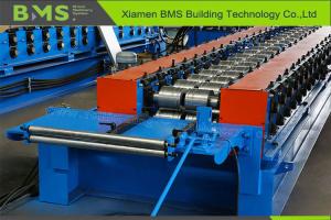 China Galvanized Steel Racking Roll Forming Machine With Hydraulic Decoiler wholesale