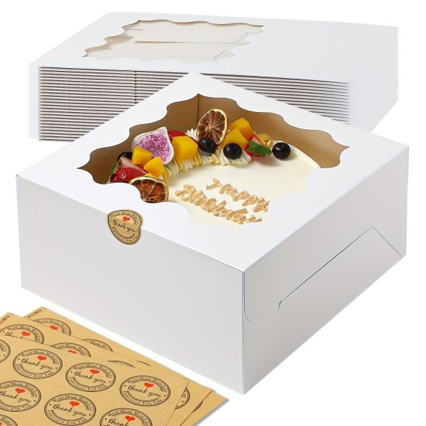 Greaseproof Paper Window Box for Bread Packaging Food Grade Mailer Box and Liner Type EPE Foam