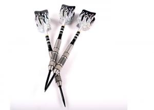 China Color Coated Steel Tip Tungsten Darts With Shafts Flights wholesale