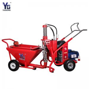 China Diesel Gas Cement Mortar Spray Machine 380V 50L/Min Electric Heavy Duty Paint Sprayer wholesale