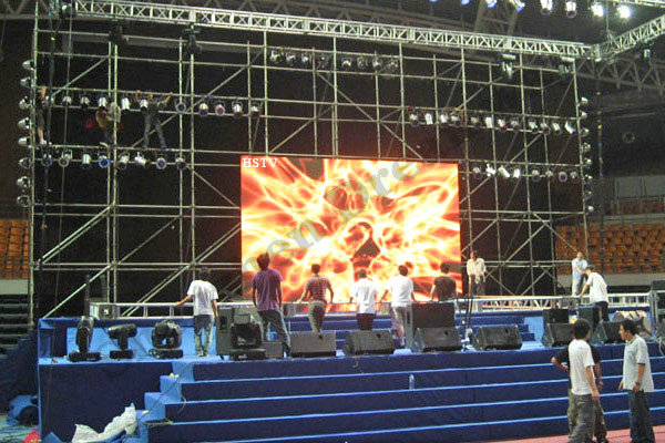 Outdoor rental led display