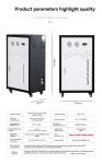 Small Hotels Factories Mineral RO Water Filter System with Pump and Motor