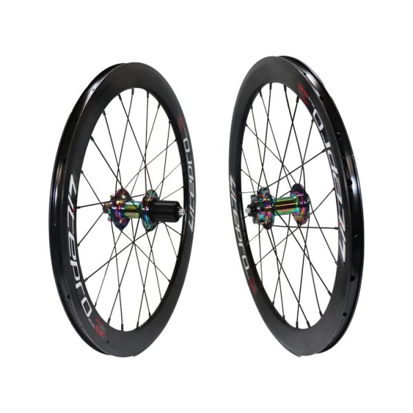 451 Disc Brake Aluminium Alloy Bike Wheels Bicycle Wheelset Clincher 24-30h Spoke Hole