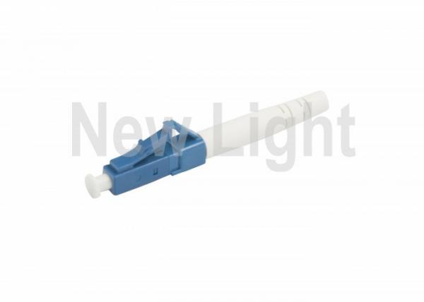 Quality Blue Color Fiber Optic Connectors / 3.0 Diameter LC Multimode Fiber Connector for sale
