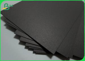 China Virgin Pulp Black Cardstock Paper For Crafts 8.5 X 11 Inch Sheets wholesale