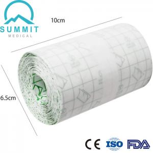 China Waterproof PU Wound Dressing Roll , Acrylic Acid Adhesive Transparent Film Dressing on sale