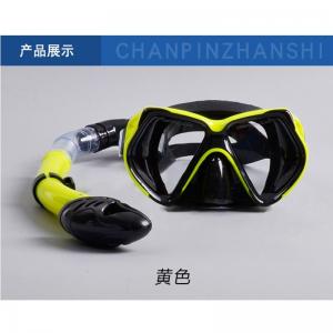 China Diving equipment high quality silicone diving mask set of underwater ventilation pipe Diving mask snorkel set on sale