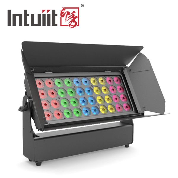 IP65 Stage Wall Washer Light RGB Waterproof Landscape Lighting DMX512 Full Color Led Flood Lights