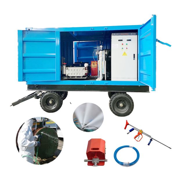 Industrial Pipe Cleaning High Pressure Water Blasting Equipment Hydro Jetting Machine