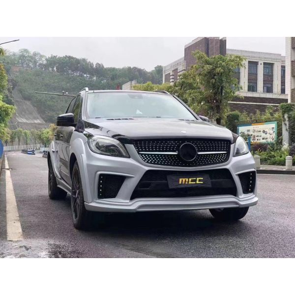 WALD Style Body Kit for Mercedes W166 ML350 ML400 ML63 Body Kit Front and Rear Bumper Wide Bodyki